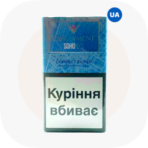 PARLIAMENT SOHONYC Compact Silver DEMI 4 турбо фільтр